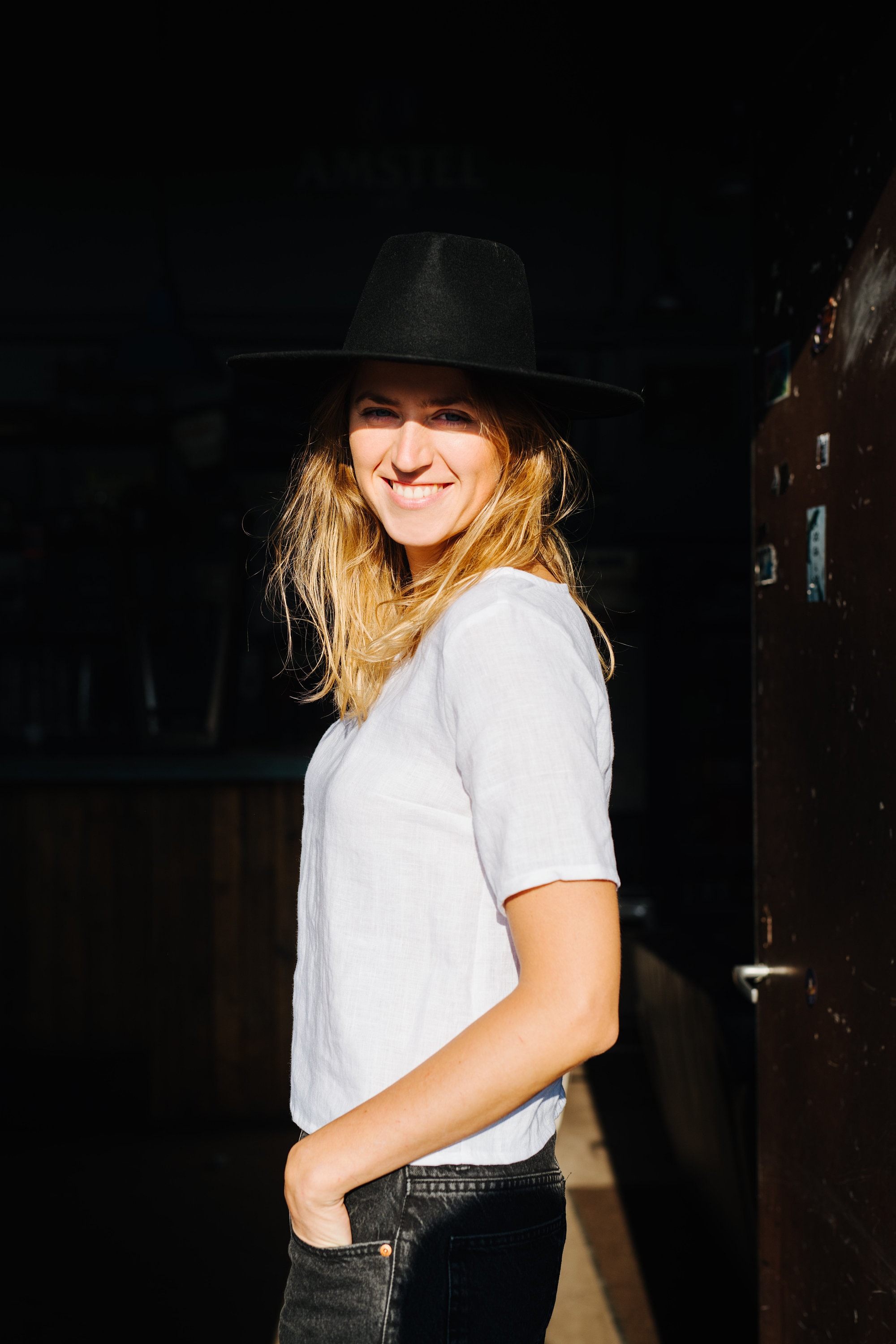 Top Barcelona - T-shirt in lino - Top in lino - Camicetta in lino - Top in lino bianco - Top in lino lavato - Top in lino classico - Camicia in lino e