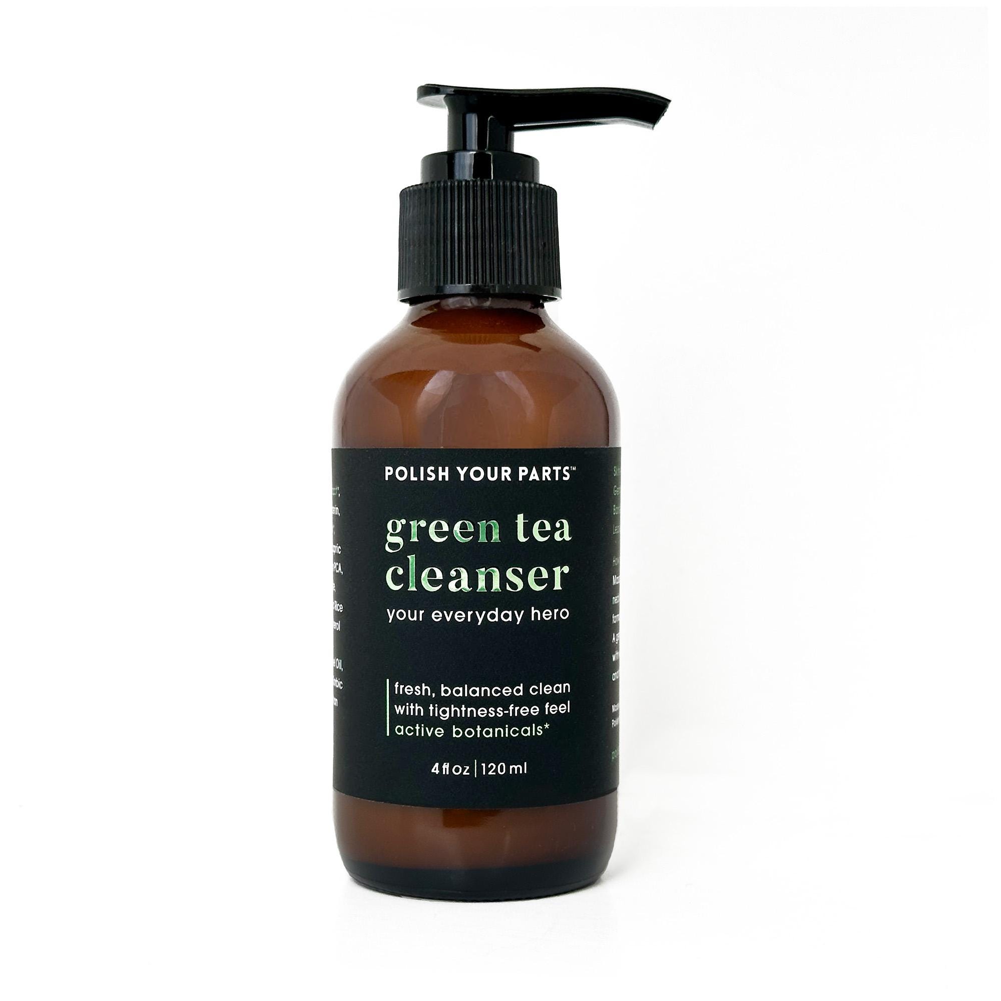 Detergente in crema al tè verde / Detergente viso delicato non schiumogeno / Detergente botanico idratante / Detergente viso vegano / Prodotti per la
