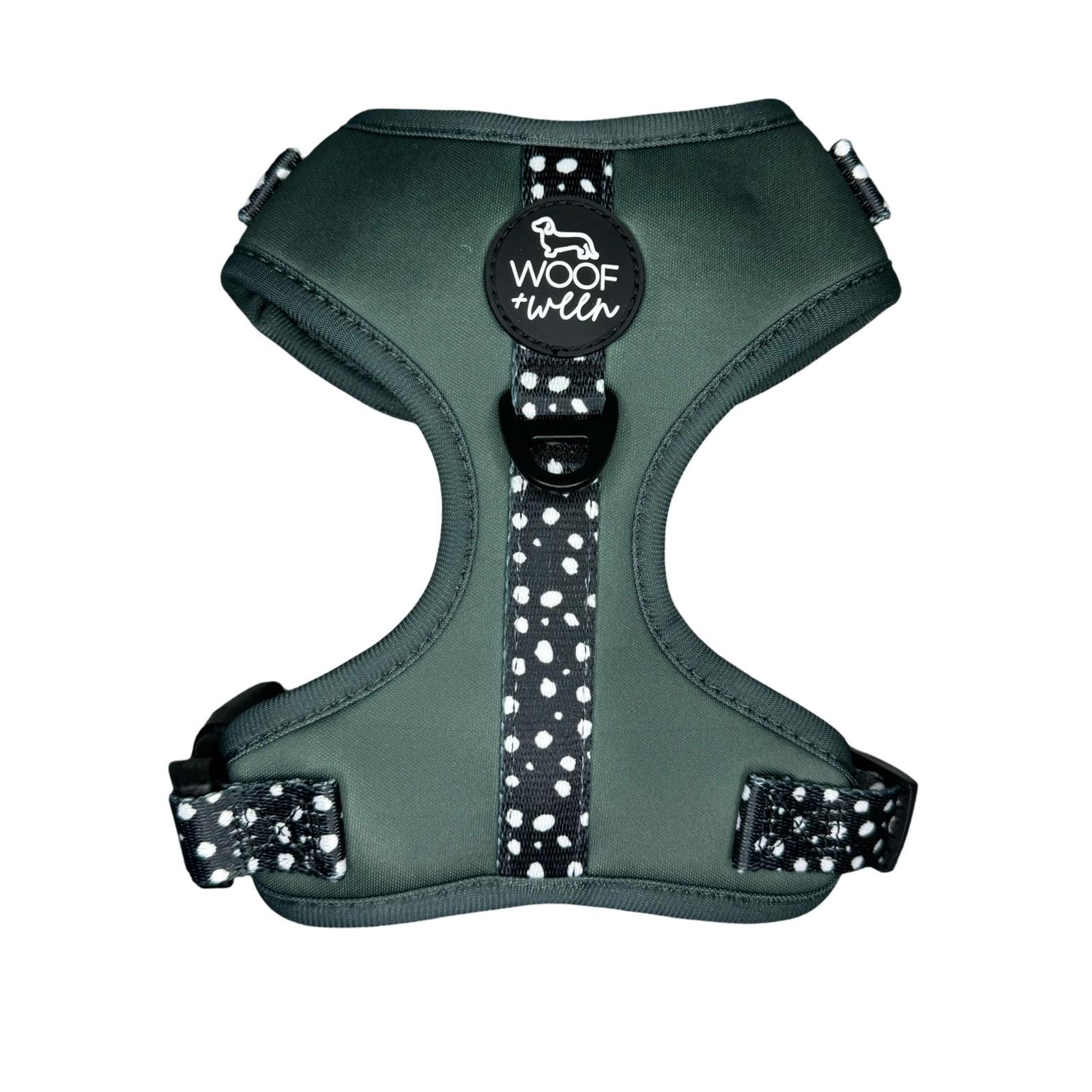 Pettorina carina per cani, pettorina regolabile, pettorina per cani maschi, pettorina natalizia per cani, pettorina per bassotti, pettorina verde, poi