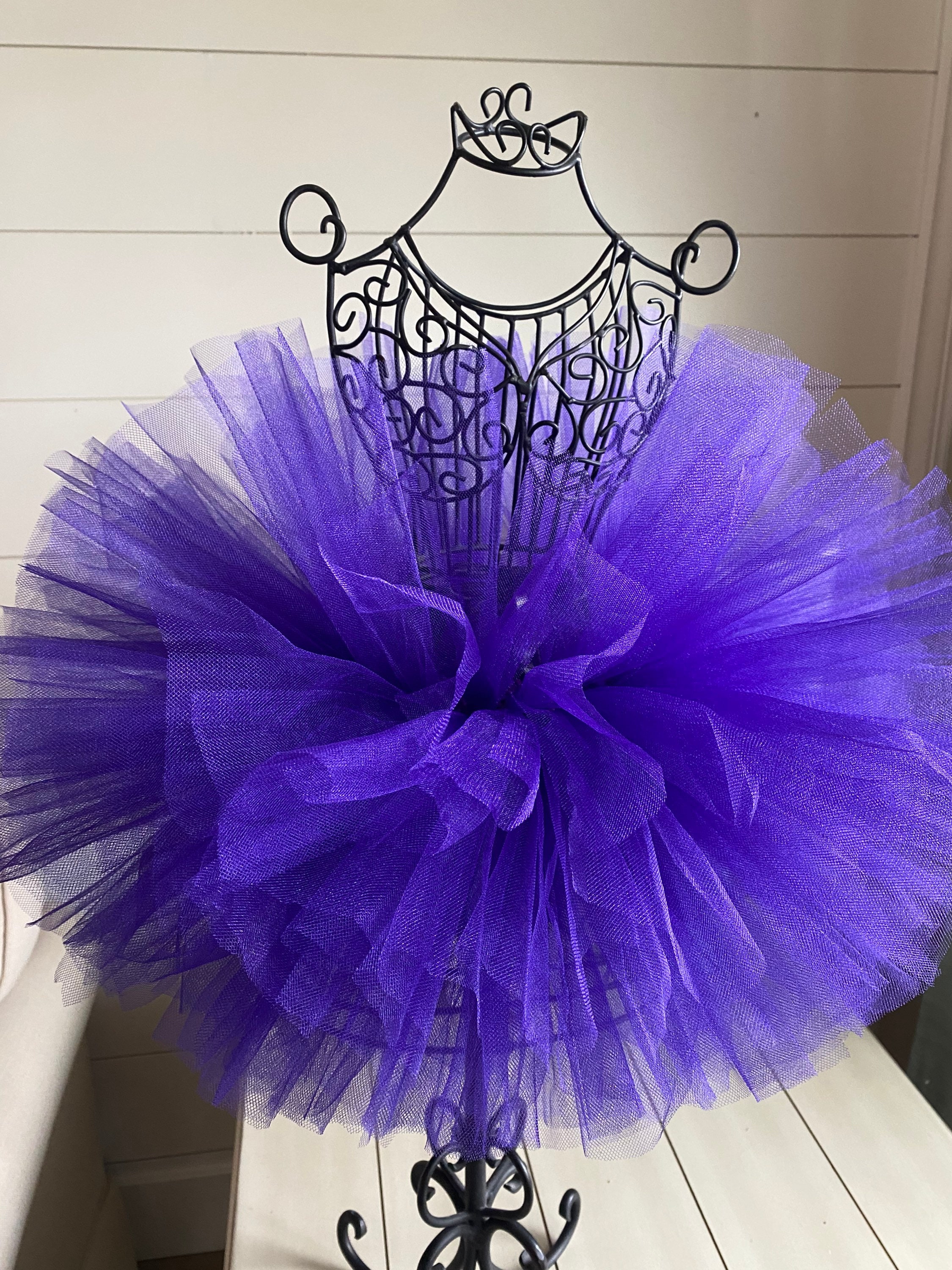 PREMIUM Tutu Scegli il Tutu del Tutu del Tutu del Tutu Super Pieno e Soffice Tutu di Qualsiasi Colore Tutu Viola Scuro Tutu per Neonati Tutu per Bambi