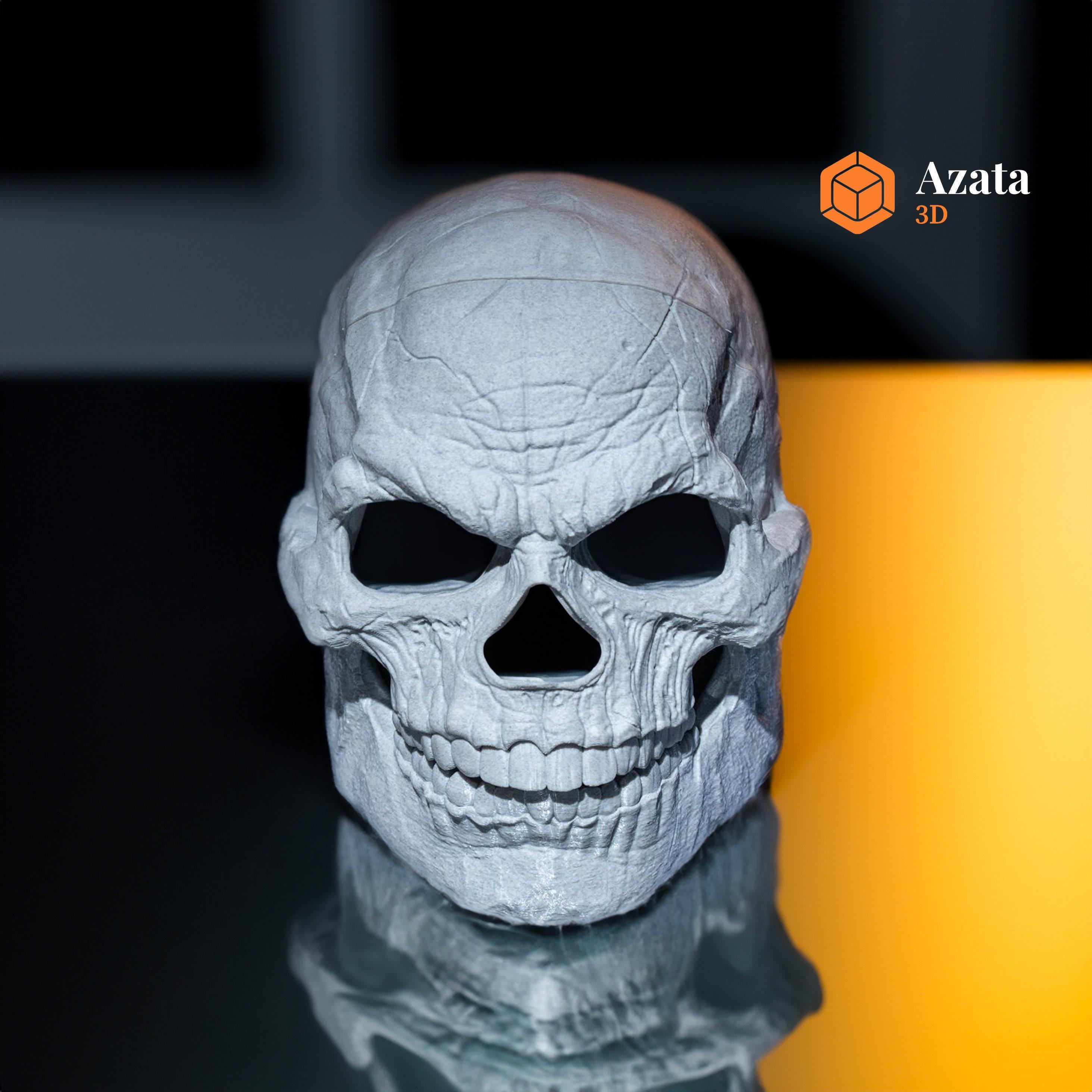 Maschera da teschio indossabile Inside Out / Maschera da teschio realistica per cosplay / Maschera da costume con mascella rimovibile / Maschera da te