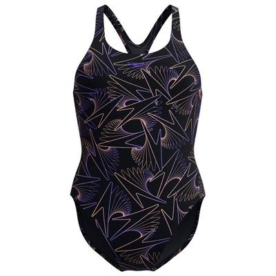 Speedo - Women's Hyperboom Allover Medalist - Badeanzug Gr 34 schwarz Image