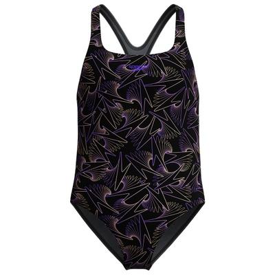 Speedo - Kid's Hyper Boom Allover Medalist - Badeanzug Gr 116 schwarz Image