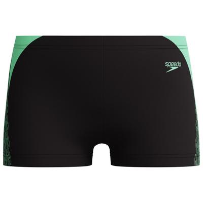 Speedo - Kid's Hyperboom Logo Splice Aquashort - Badehose Gr 116 schwarz Image