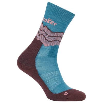 Icebreaker - Women's MerinoHike+ MediumCrew Across The Peaks - Wandersocken Unisex S | EU 39-41,5 bunt Image