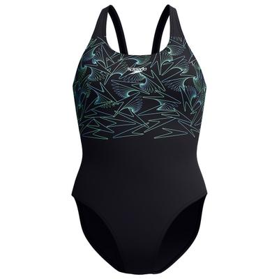 Speedo - Women's Hyperboom Placement Muscleback - Badeanzug Gr 40 schwarz Image