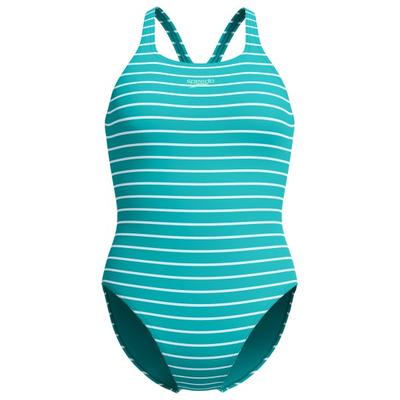 Speedo - Women's Eco Endurance+ Printed Medalist - Badeanzug Gr 34 türkis Image