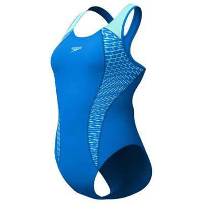 Speedo - Women's Placement Laneback - Badeanzug Gr 34 blau Image