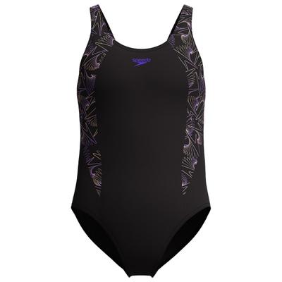 Speedo - Kid's Hyperboom Splice Muscleback - Badeanzug Gr 116 schwarz Image