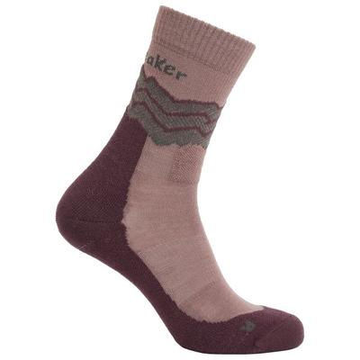 Icebreaker - Merino Hike+ Medium Crew Across The Peaks - Wandersocken Unisex S | EU 39-41,5 braun Image