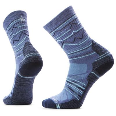 Smartwool - Hike Light Cushion Mountain Range Pattern Crew - Wandersocken Unisex L | EU 42-45 blau Image