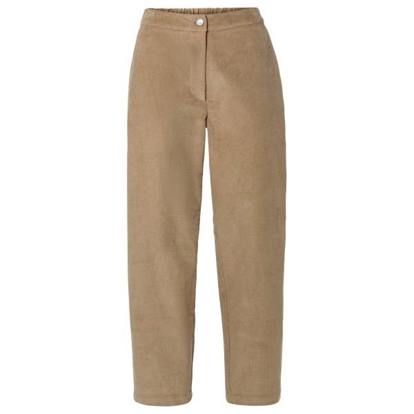 Vaude - Women's Najun Cord Pants - Freizeithose Gr 36 beige
