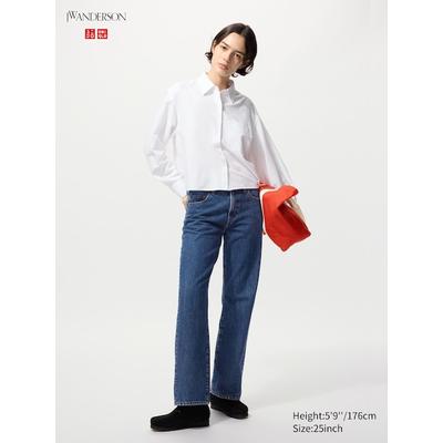 Uniqlo - Straight Jeans - Blue - 32inch