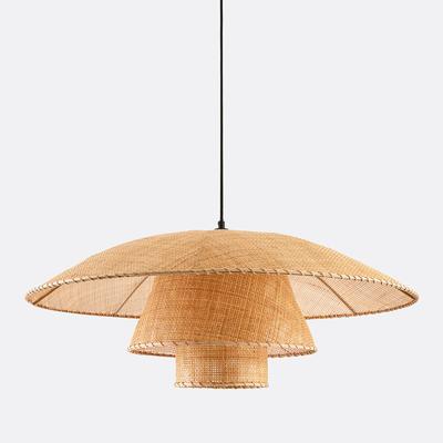 Lola 80cm Diameter Rattan Ceiling Light