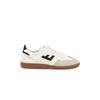 Sneaker FLAMINGOS LIFE "BURELA SLIM", Gr. 37, panna schwarz, Synthetik, Textil, sportlich, Schuhe, veganer Sneaker, Obermaterial aus 70% Maisresten
