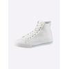 Sneaker ANDREA CONTI, Damen, Gr. 41, weiß, Leder, Rindsleder, Glattleder, modisch, Schuhe