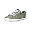 Sneaker MUSTANG SHOES "Mustang Shoes Sneaker Synthetik", Herren, Gr. 44, grün (oliv), Synthetik, casual, Schuhe