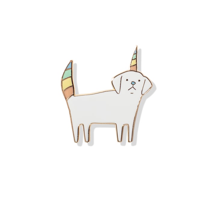 PetShop by Fringe Studio Dogicorn Enamel Pin