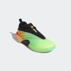 Basketballschuh ADIDAS PERFORMANCE "D.O.N. ISSUE 7", Gr. 44, lime burst, core schwarz, screaming orange, Textil, sportlich, Schuhe, Signature-Schuh von Donovan Mitchell