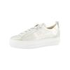 Sneaker PAUL GREEN "Paul Green Sneaker Leder", Damen, Gr. 37, silber (metallic silber), Leder, casual, Schuhe