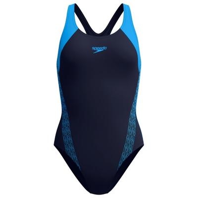 Speedo - Women's Hyperboom Splice Racerback - Badeanzug Gr 40 blau Image