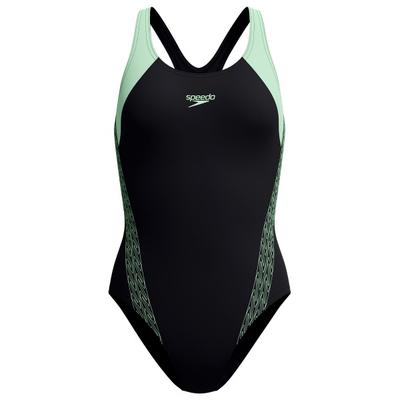 Speedo - Women's Hyperboom Splice Racerback - Badeanzug Gr 34 schwarz Image