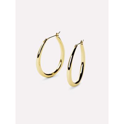 Women's Cuidado Gold Hoop Earrings by Ana Luisa in Gold (Size OS)