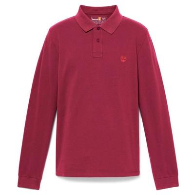 Timberland - Millers River L/S Millers River Pique Polo - Polo-Shirt Gr XL rot Image