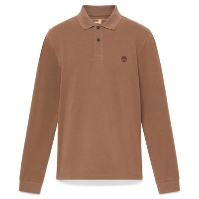Timberland - Millers River L/S Millers River Pique Polo - Polo-Shirt Gr L braun Image