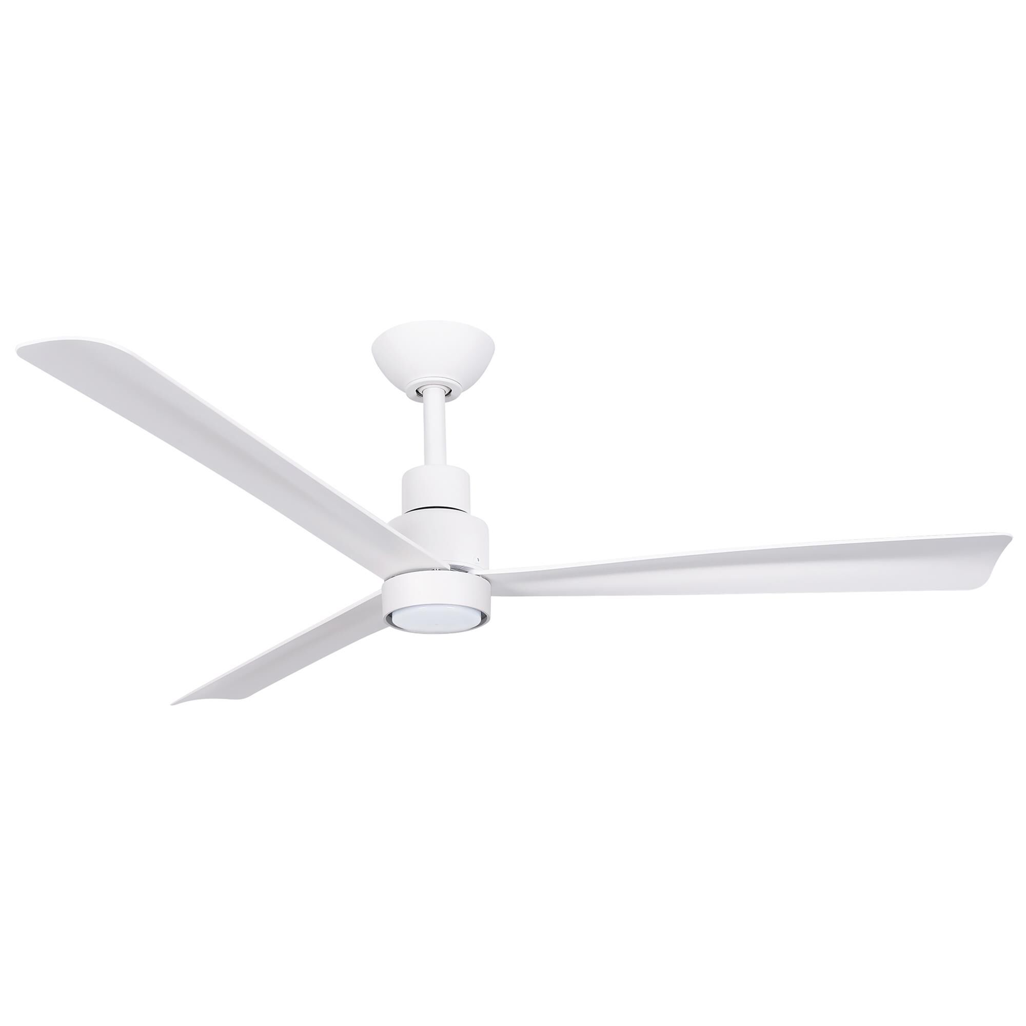 Minka Aire Simple 52 Inch Ceiling Fan with Light Kit - F787L-WHF