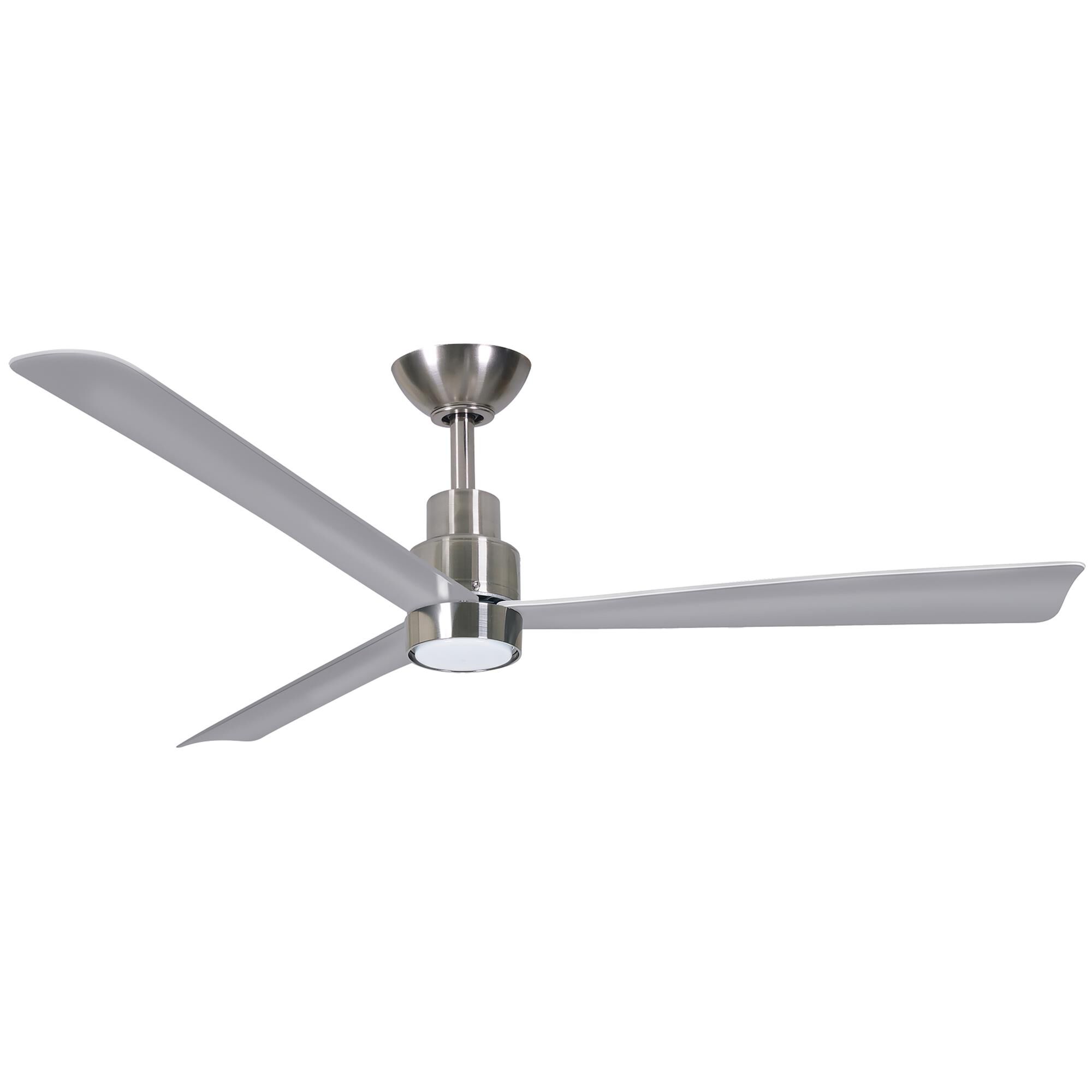 Minka Aire Simple 52 Inch Ceiling Fan with Light Kit - F787L-BNW
