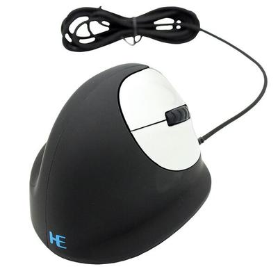 R-GO TOOLS Ergonomische Maus HE Ergo Vertical Mouse Größe M rechts schwarz, 7.5x8.3x10.6 cm Image