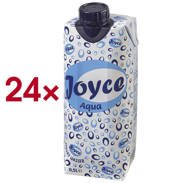 Joyce 2x 12er-Pack Tafelwasser »Aqua still« 0,5 L türkis Image