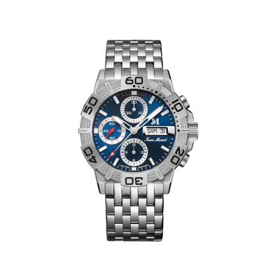 Jean Marcel Herren Armbanduhr Edelstahl Satiniert 22cm Image