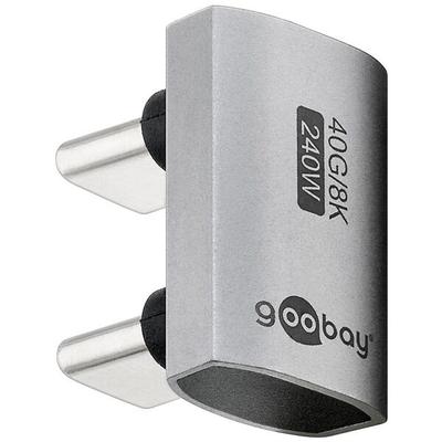 goobay USB 4 Adapter 180° U-Form Image