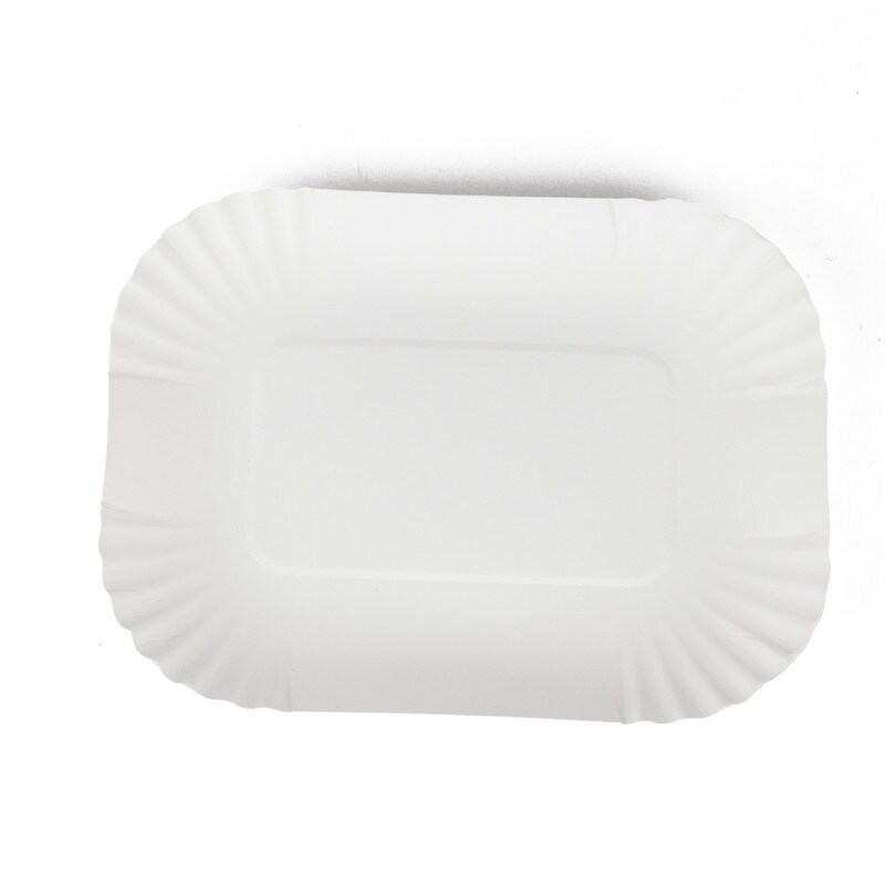 DayBays 12000 Stk. Pommesschale KU41 ca 13x18x3 cm weiß ohne Beschichtung Image