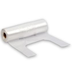 DayBays 160000 Stk. Knotenbeutel auf Rolle 3 Kg 22+12x42 cm HDPE Transparent Image