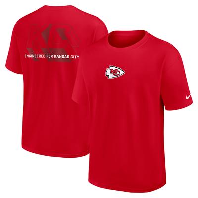 Kansas City Chiefs Nike Essential Heavy Max 90 T-Shirt - Herren Image