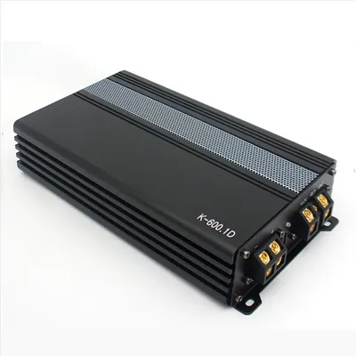 LBER Single Channel Amplificador Class D Digitaler Autoverstärker 600 W Hochleistungs-Autoverstärker Car Audio Modifikation K-600.1D