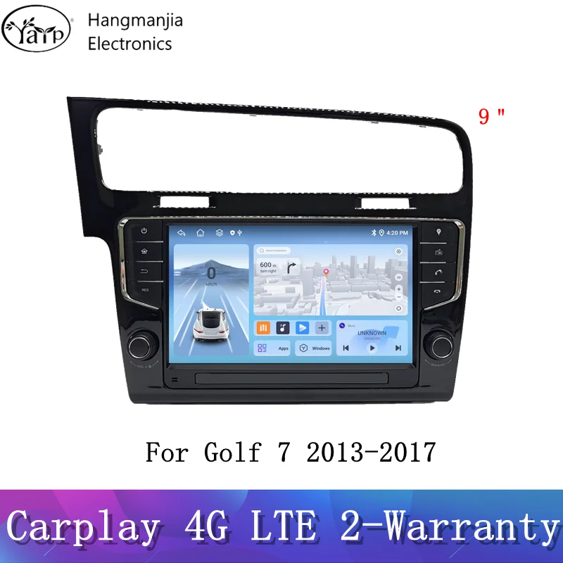 Hangmanjia Drahtlose CarPlay Android Auto Auto Intelligente Systeme für VW Golf 7 2013 2014 2015 2016 2017 GPS Autoradio Image