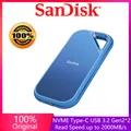 Unità a stato solido esterna portatile NVME hard blue SSD E81C USB 3.2Gen2 * 2 Type-A/C 4TB 2TB 1TB Laptop ad alta velocità 2000 MB/s per PC