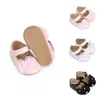0-1 Jahre alte Neugeborene Baby Wanderschuhe süße Wind Perle Spitze Blume Baby Prinzessin Schuhe mit Gummisohle Anti-Rutsch-Babyschuhe