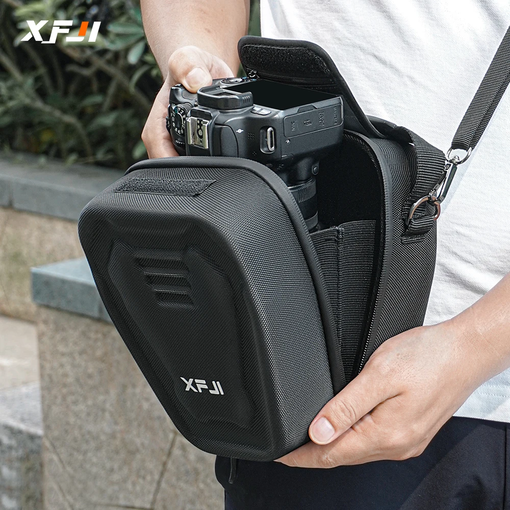 XFJI Hartschalen-Kameratasche für Canon EOS R50 R100 R10 R8 R7 R6 R6 Mark II R5 Sony A7M4 A7M3 A7R5 A7R4 Nikon Zf Z8 Z7 II Z6 II Image