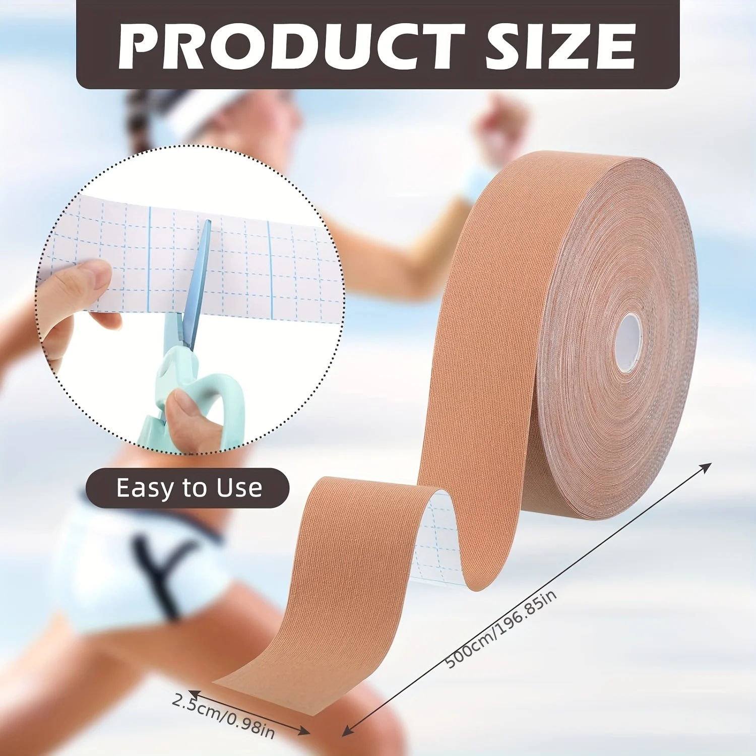 Gesichts- und Halsfaltenentfernungsband – glatter, vielseitig einsetzbarer, hochelastischer Gesichtsaufkleber für Stirn, Hals, Lippen und Kinnpflege Image