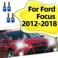 2/4x Per Ford Focus 2012 2013 2014 2015 2016 2017 2018 Fascio Alto Basso LED Lampadine 20000LM 6000K Bianco Auto Fari 12V