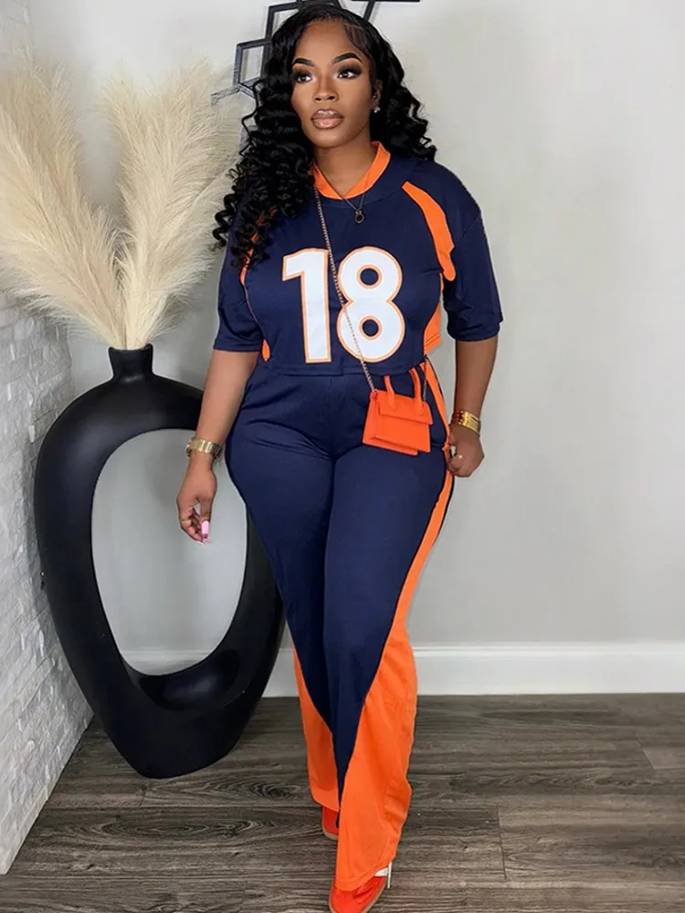 Set da donna 2 pezzi Dashiki Africano Nuovo arrivo Autunno Estate Set coordinati Set da due pezzi Top Pantaloni Abiti Abiti Abbigliamento