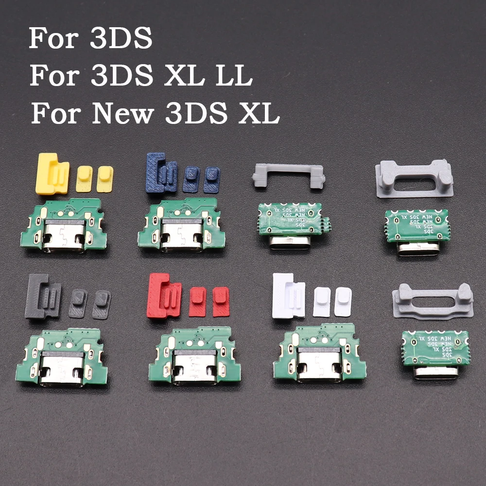 Typ-C Lade Port Buchse Für 3DS Neue 3DS XL LL USB C Lade Schwanz Stecker Interface Stecker DIY typ C Weibliche Lade Dock Image