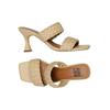 Bibi Lou Damen Sandale, Gr. 38, beige, Kunstleder