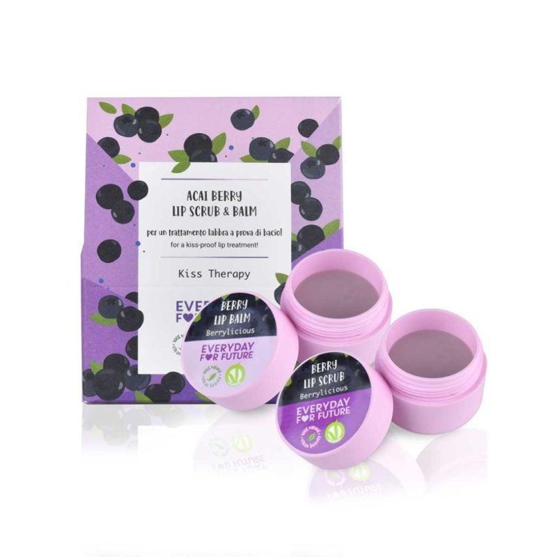 Everyday For Future - Kiss Therapy Berrylicious Lip Scrub & Balm 19 g