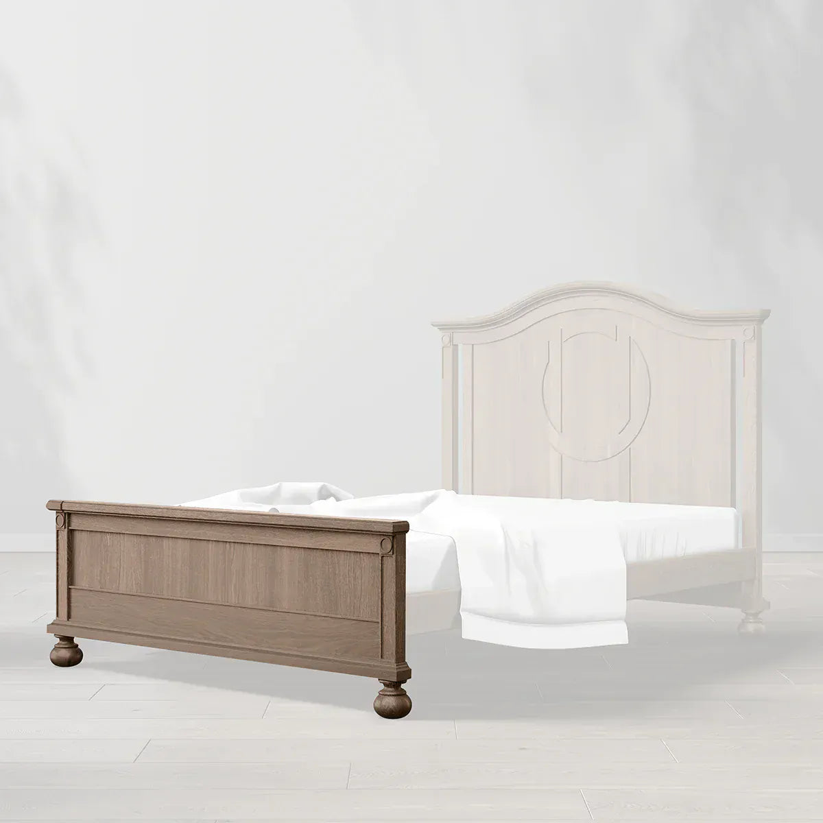 Romina Furniture Dakota Low-Profile Footboard